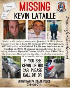 Search continues for Smithfield, Pa., man missing since Sunday at the height of winter storm